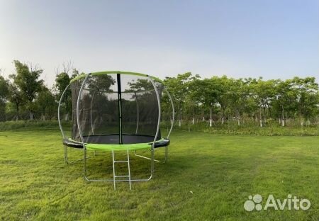 Батут каркасный с сеткой от производителя