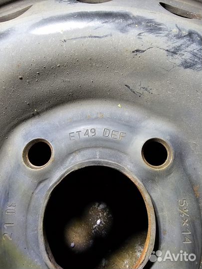 Диски штампованные r14