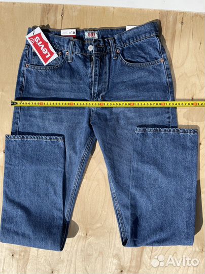 Мужские джинсы levis 501 W33 L34 Турция на молнии