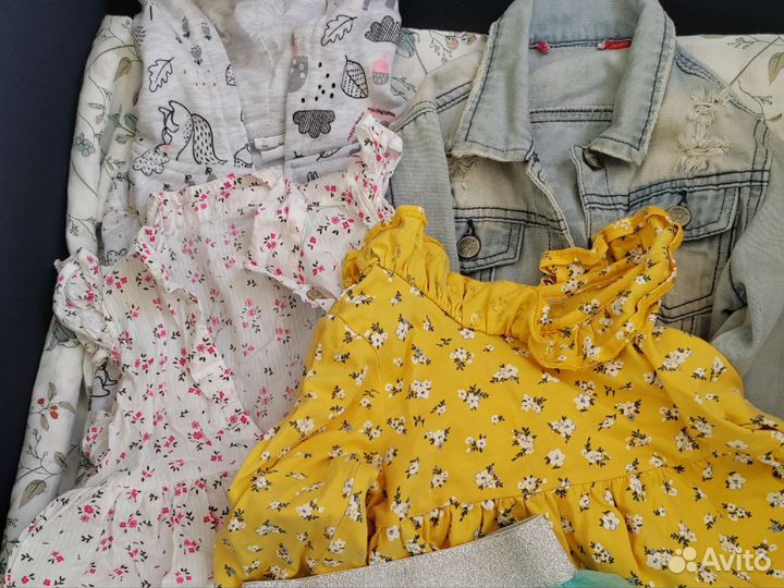 Детские вещи пакетом на девочку 92 98 104