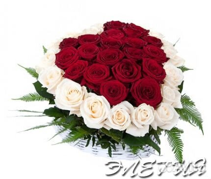 Композиция в корзинке Алина