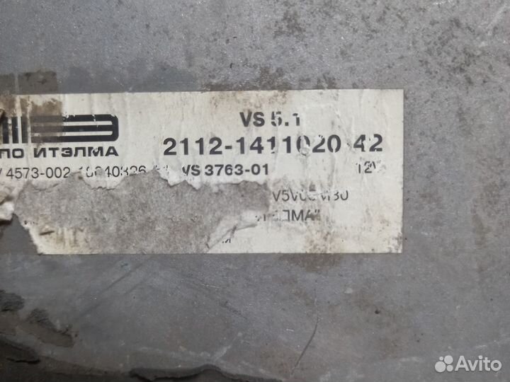 Эбу ваз 2112-42 Итэлма