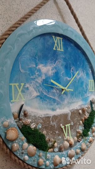 Часы из эпоксидной смолы