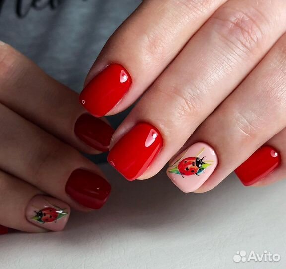 Маникюр, педикюр, гель-лак, шеллак, укрепление гел