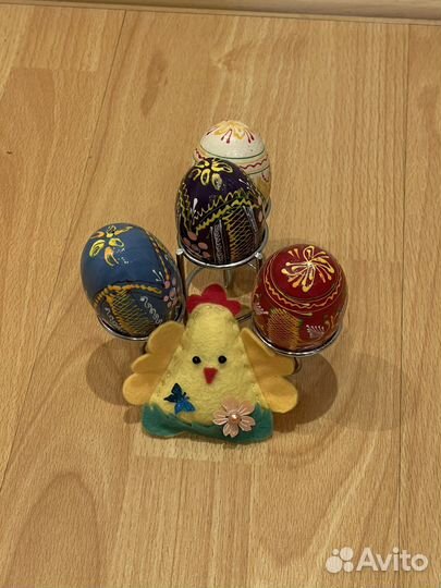 Яйцо пасхальное деревянное