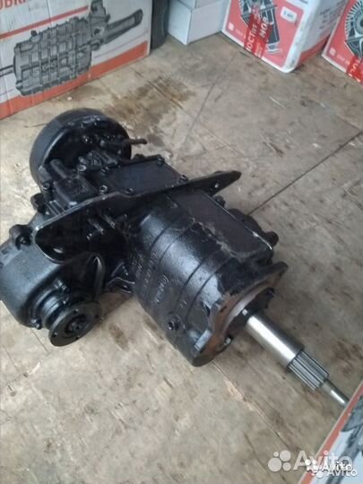 Коробка передач с раздаткой УАЗ 452 в сборе
