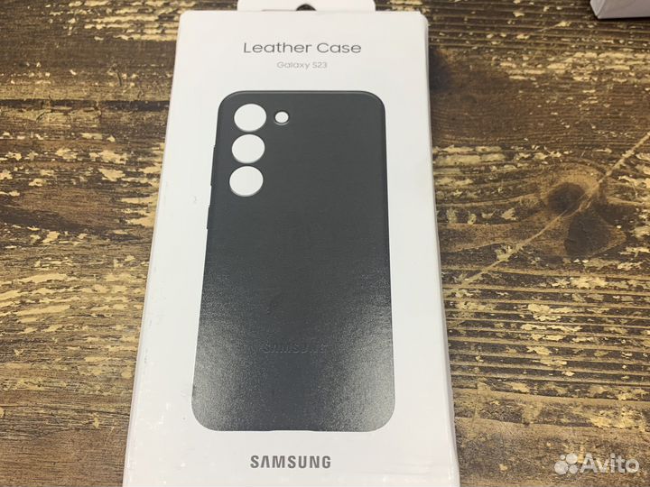 Чехол на Samsung Galaxy S23 Leather Cse