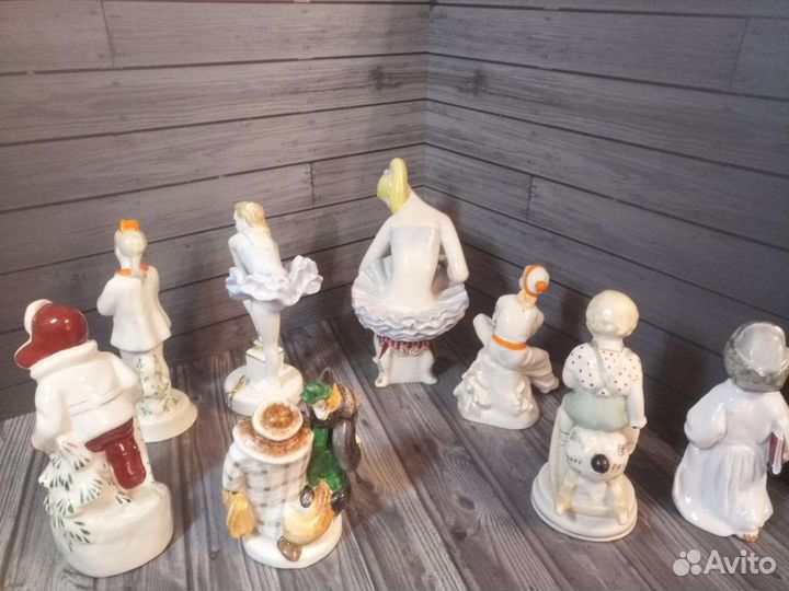 Фарфоровые статуэтки СССР