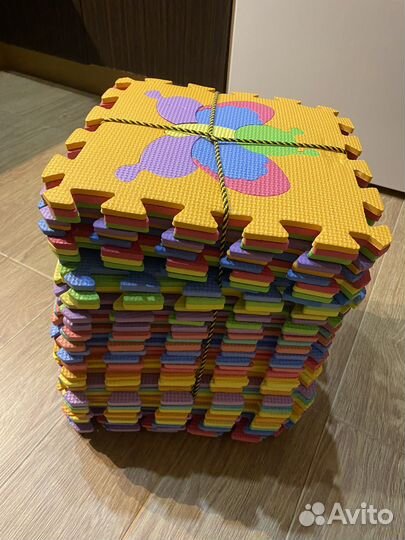 Детский коврик-пазл для ползания