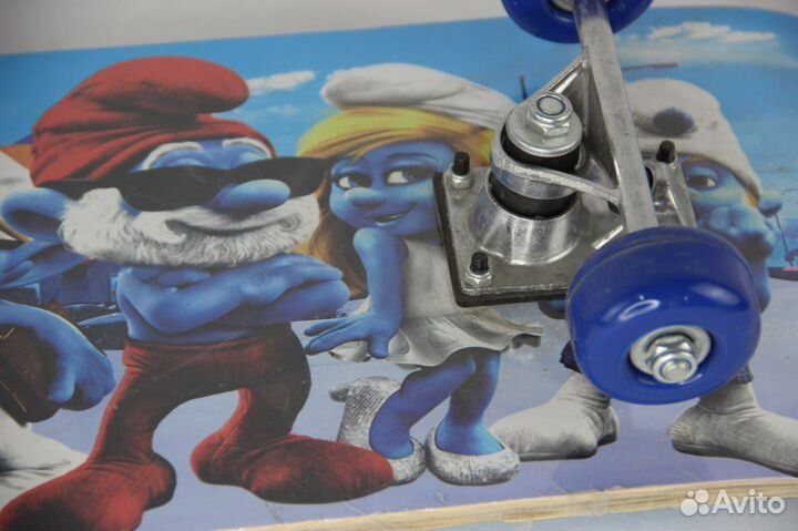 Скейтборд Смурфики