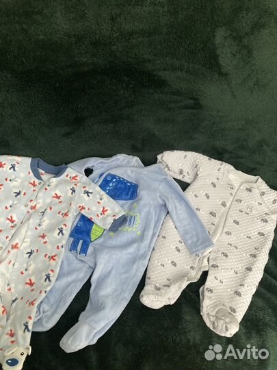 Вещи для новорожденного 56-62р., пакетом