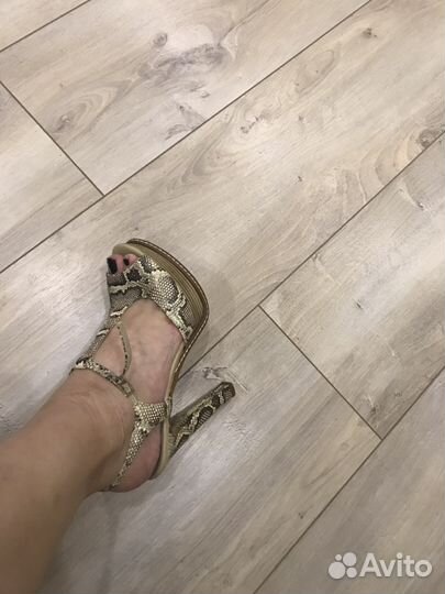 Туфли летние на платформе