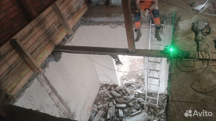 Резка проема