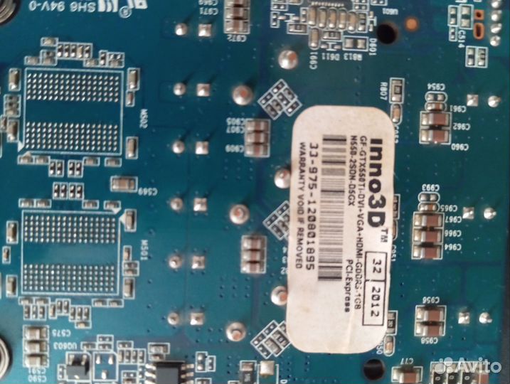 Видеокарта GTX 550Ti