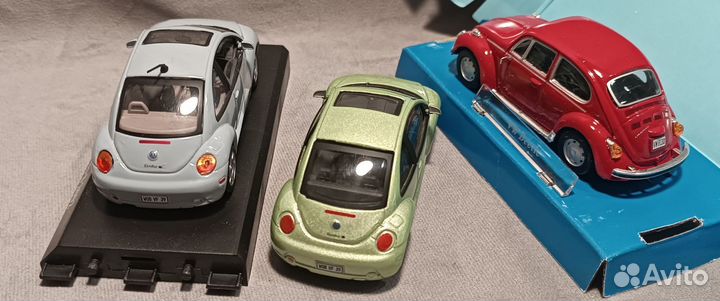 Модели volkswagen Beetle, Golf, transporter 1/43