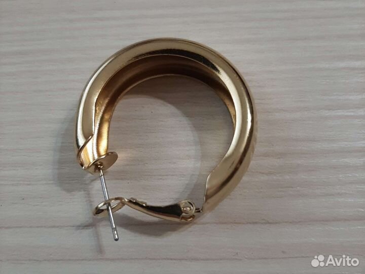 Серьги кольца