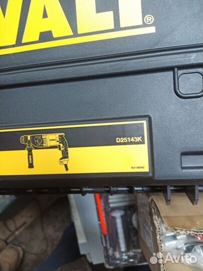 Перфоратор DeWalt d25143k