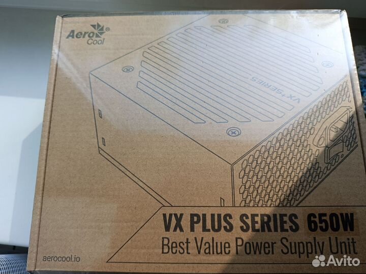 Блок питания Aerocool VX plus 650W