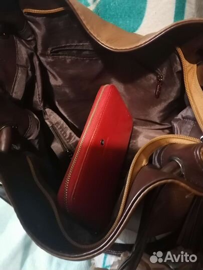 Сумка женская через плечо бу