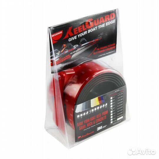 Защита киля KeelGuard, белая, 1.8 м KG6W