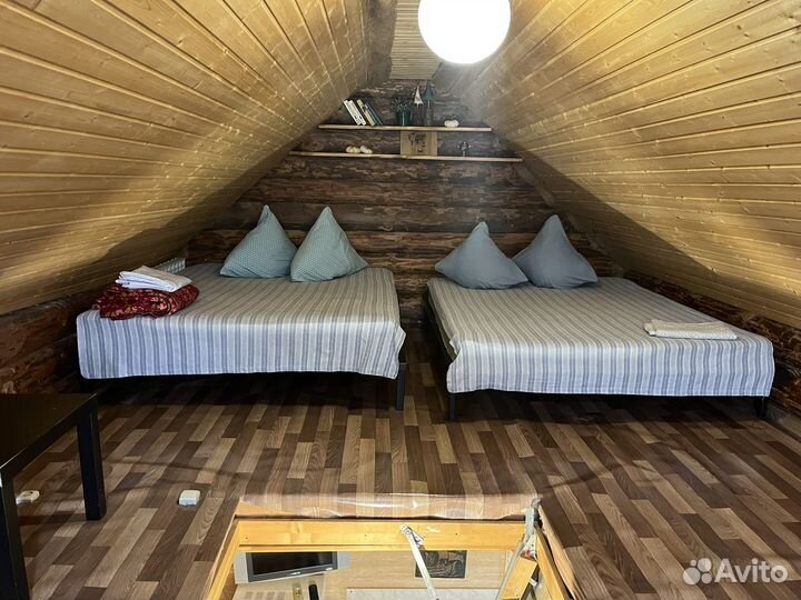 Русская баня на дровах