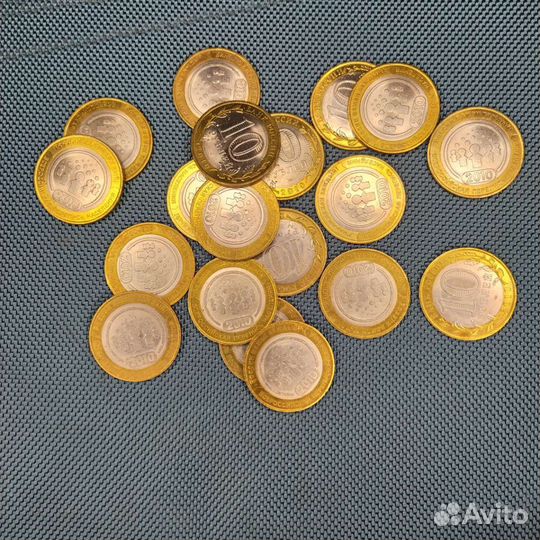 Перепись населения 10 рублей 2010 г