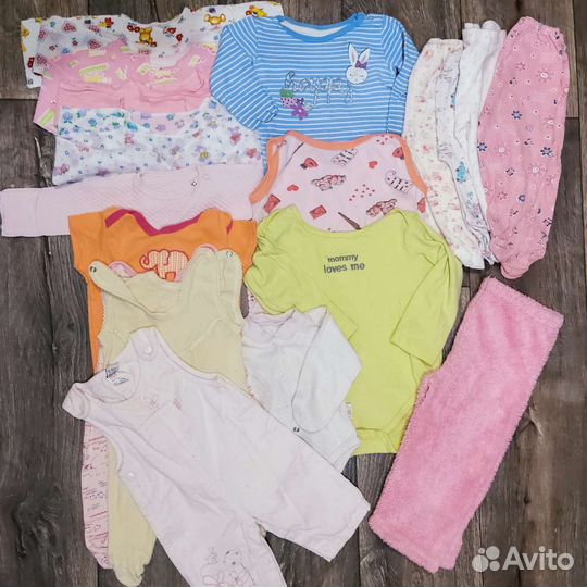 Вещи на девочку 56-74