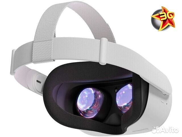 Шлем Oculus Quest 2 256GB + кабель Oculus 5м + Зар