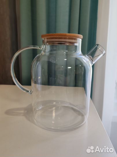 Чайник стеклянный(новый)