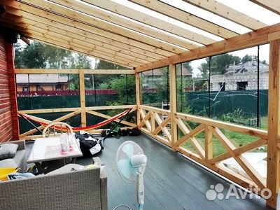 Мягкие окна под ключ