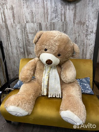 Медведь большой плюшевый более 1,5м