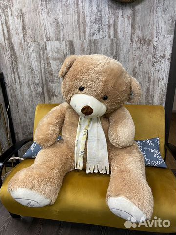 Медведь большой плюшевый более 1,5м