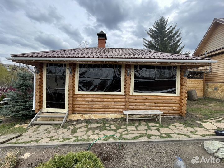 Мягкие окна для беседки