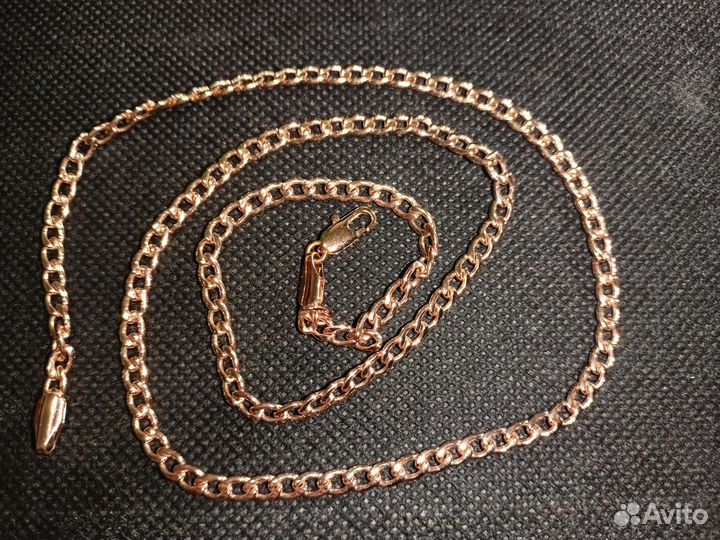 Цепочка позолота