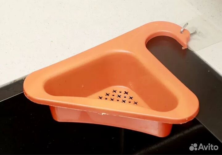 Органайзер для мойки на кухне. Контейнер для губок