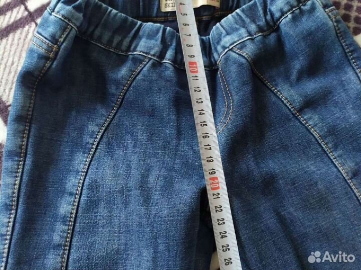 Джинсы утеплëнные 122
