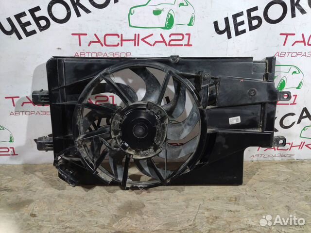 Диффузор с электровентилятором LADA Granta Kalina