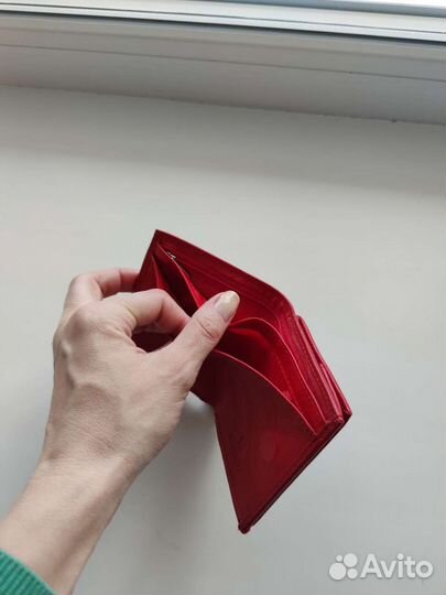Кошелек женский красный