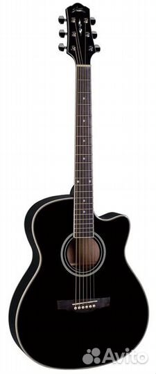 Акустическая гитара с вырезом Naranda TG220CBK