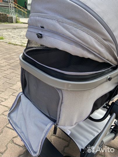 Коляска трансформер 3в1 luxmom 558 luxmom 555