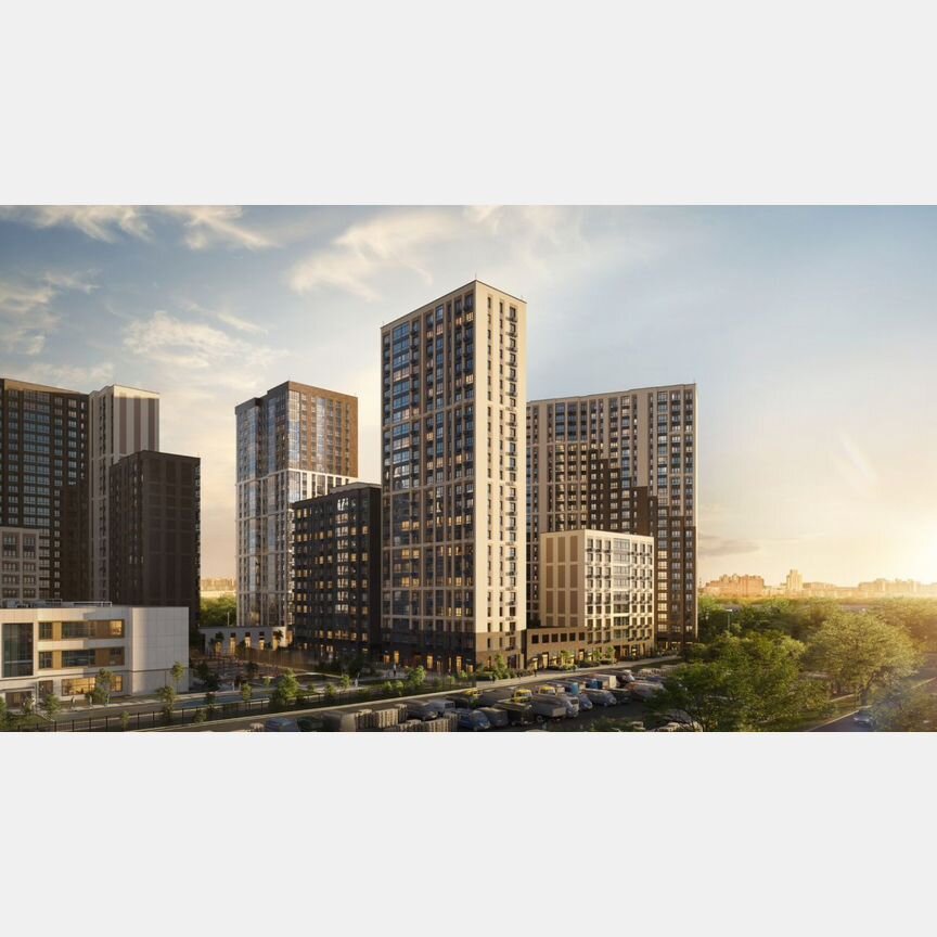 3-к. квартира, 83,8 м², 2/25 эт.