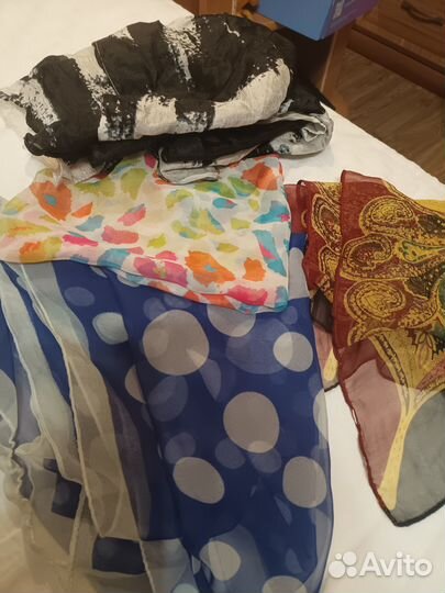 4 легких шарфа набор