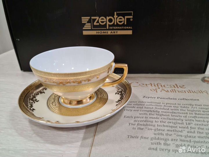 Zepter Новый столовый + чайный набор 12 персон