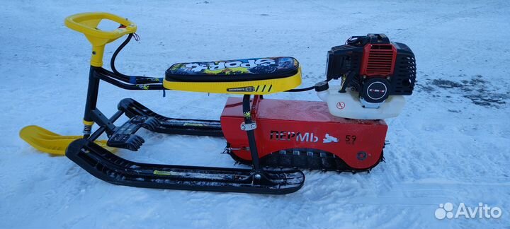 Снегокат с мотором