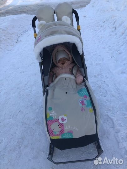 Санки коляска Nika kids