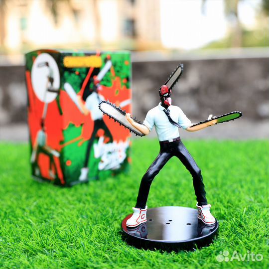 Фигурка аниме Человек-бензопила Дэнджи 17см