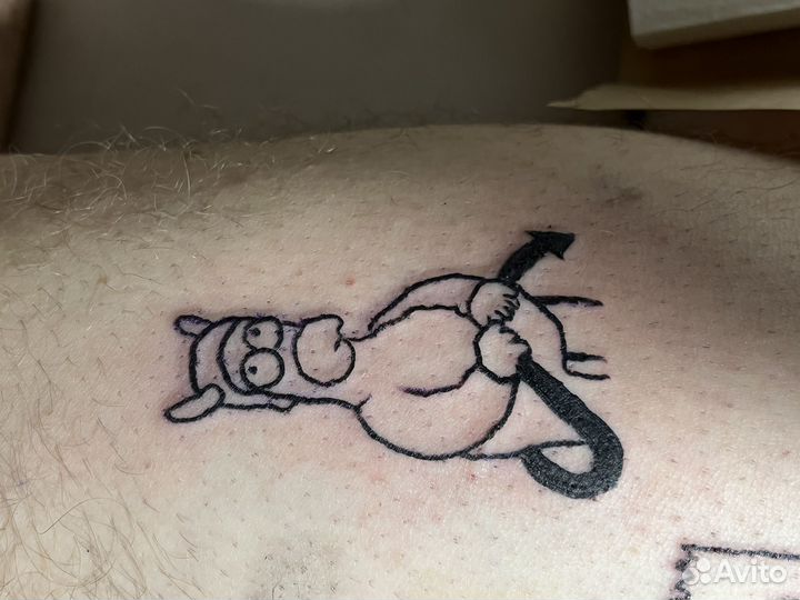 Модель на татуировку