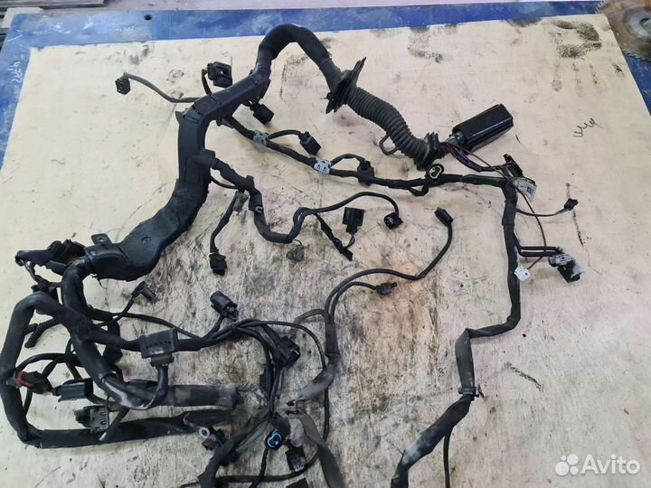 Проводка двигателя OM642 Mercedes W211