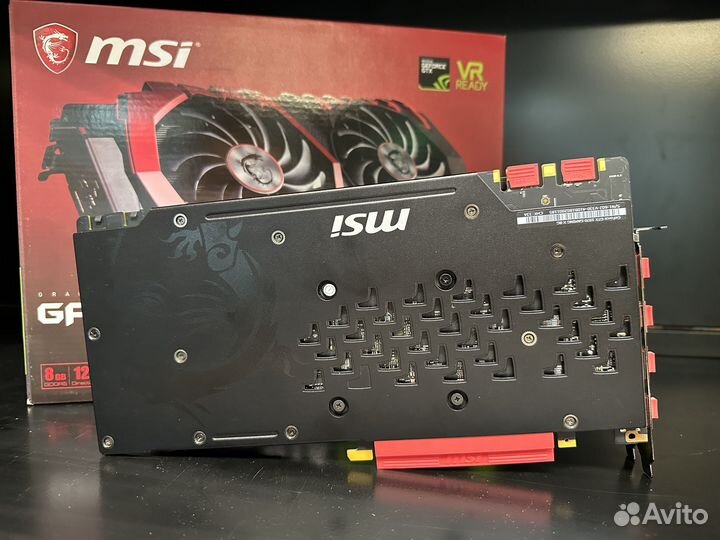 Видеокарта Gtx 1070 Msi Gaming X