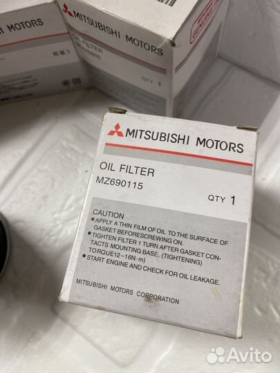 Фильтр масляный mitsubishi outlander 2.0 4B11/2